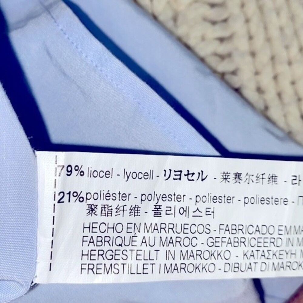Zara Basic Light Blue Shirt Size Xlarge - image 6